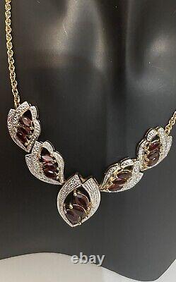 925 sterling silver Dipped 18k Gold With Semiprecious Stones Made In Thailand