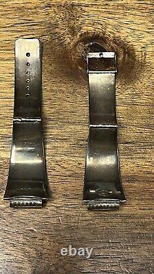 925 sterling silver Watch Bracelet 16mm Hand Made