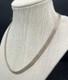 A Brilliant Made In Italy MCM Sterling Silver 18 Wide Woven Necklace 14.5g
