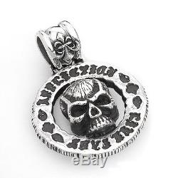 AFFLICTION Brand New Pendant Made in 925 Sterling silver 45.5g Retail $890