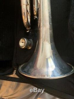 Accent Trumpet Silver TR781 with case Made In Germany