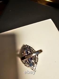 Amethyst Sterling Silver 925, Ring, Made in Tailand, size 9