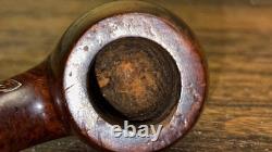 Antique 1911 Sterling Silver Briar Adolphe Oppenheimer Keystone Aoc Uk Made Pipe