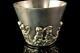 Antique Sterling Hand Made Cupid Repousse Decoration Cup Goblet A802-988