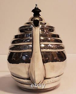 Antique Sterling Silver English Made Small Coffee Pot With H Mark made in 1803
