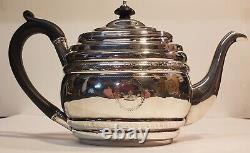 Antique Sterling Silver English Made Small Coffee Pot With H Mark made in 1803