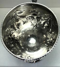 Antique sterling silver Cup withhandle made by George Sharp for Bailey & Co
