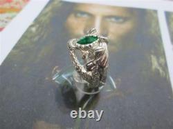 Aragorn Barahir Ring from Lord of the Rings made sterling silver 925-handicraft