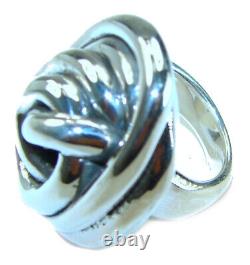 Ariadne's Thread Italy Made Silver Sterling Silver ring size 5 3/4