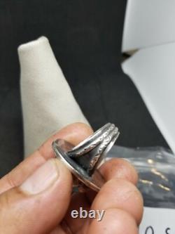 Aritisan Made Sterling Silver Turquoise Southwest Native style Ring