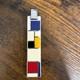 Art Inspired Enamel Necklace Sterling Silver Made In Italy Famous Artist Enamel