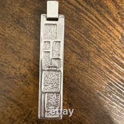 Art Inspired Enamel Necklace Sterling Silver Made In Italy Famous Artist Enamel
