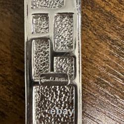 Art Inspired Enamel Necklace Sterling Silver Made In Italy Famous Artist Enamel