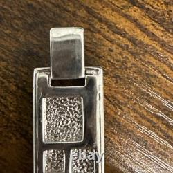 Art Inspired Enamel Necklace Sterling Silver Made In Italy Famous Artist Enamel