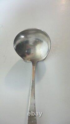 Arts & Crafts Style HAND MADE Sterling Silver Gravy Ladle, 75 grams