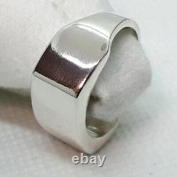 Authentic GUCCI Sterling Silver 925 Ring Size 9 Made in Italy