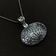 Authentic Handmade Necklace Jewelry Made of Sterling Silver
