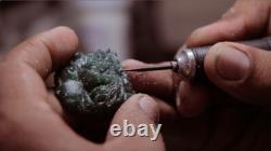 Baphomet pendant necklace unisex made sterling silver 925 Satan Pentagram goat