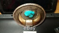 Bear Claws and turquoise belt buckle. Special made, see description ESTATE SALE