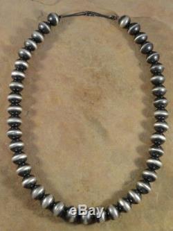 Beautiful Hand Made Navajo Sterling Silver Beads by Sandra Zambrano