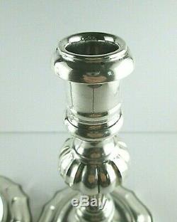 Beautiful Ornate Sterling Silver Candlesticks, made for Tiffany & Co