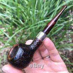 Becker and Musico Made by Brebbia Sterling Silver 925 Briar Estate Pipe