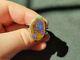 Boho Opal Ring Sterling Silver Size 9.5 Australian Boulder made by Moon Haus