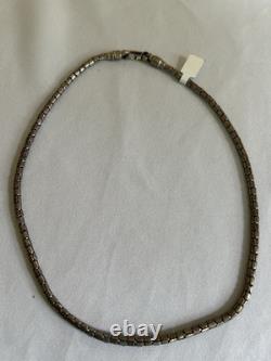 Brand New Vintage 925 Sterling Silver Oxidize Chain 20'' Made in Thailand