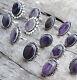 Bulk Natural Amethyst Gemstone 925 Sterling Silver Plated Wholesale Lot Rings