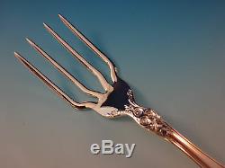 Buttercup by Gorham Sterling Silver BBQ Serving Fork 7 1/2 Custom Made