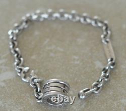 Bvlgari Bvlgari B Zero Keychain Handbag Charm Sterling Silver 925 Made in italy