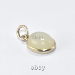 Calming Moonstone 925 Sterling Silver Pendant Traditional Skill Made By Hand