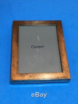 Cartier Hand Made Sterling Silver Picture Frame- Signed 4.25 X 3.25