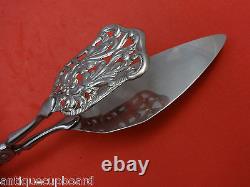 Chateau Rose by Alvin Sterling Silver Pastry Tongs 9 7/8 HHWS Custom Made