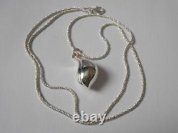 Christian Dior Signed Necklace Sterling Silver. 925 Made in Germany