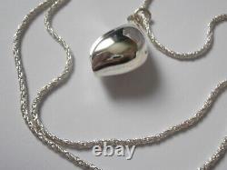Christian Dior Signed Necklace Sterling Silver. 925 Made in Germany