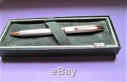 Cross Pinnacle Sterling Silver Ballpoint Pen In Box Made In USA