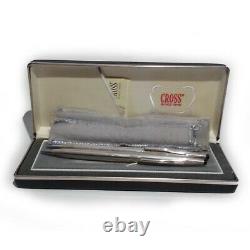 Cross sterling silver ballpoint pen and 0.9mm mechanical pencil set made in USA