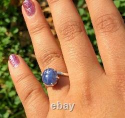 Custom Made Natural Ceylon Star Sapphire Ring