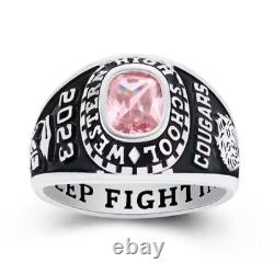 Customized 925 Sterling Silver High School & College Collection Graduation Ring