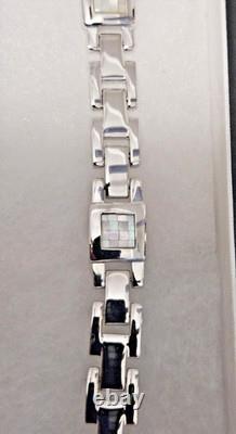DOLAN BULLOCK Sterling Silver MOTHER OF PEARL Bracelet MSRP $400 USA MADE