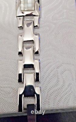 DOLAN BULLOCK Sterling Silver MOTHER OF PEARL Bracelet MSRP $400 USA MADE