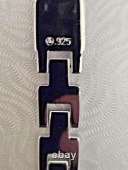 DOLAN BULLOCK Sterling Silver MOTHER OF PEARL Bracelet MSRP $400 USA MADE