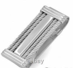 DOLAN BULLOCK sterling silver cable money clip usa made