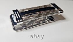 DOLAN BULLOCK sterling silver cable money clip usa made