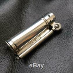 DUNHILL 1940s Sterling Silver Service Lighter For officers World War II Made US
