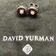 David Yurman Pearl Mabe Cookie Earrings 925/14k VERY RARE! NO LONGER MADE