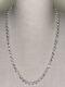 Designer Sterling Silver Ornate Heavy Chain Necklace Made in Italy