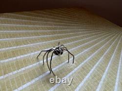 Diamond & Silver Hand Made Spider