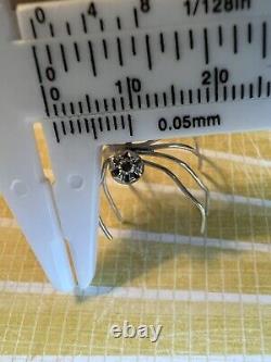 Diamond & Silver Hand Made Spider